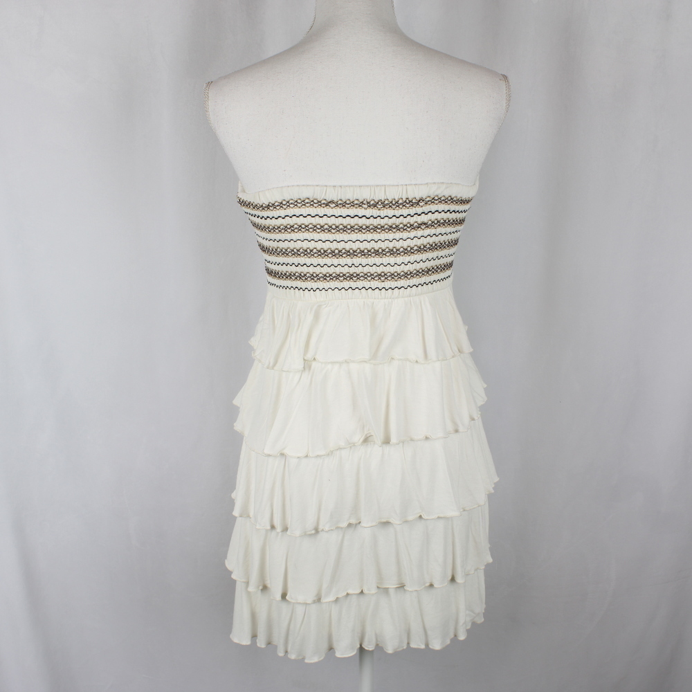 Forever 21 Strapless Bandeau Ruffle Mini Dress - Picture 3 of 3